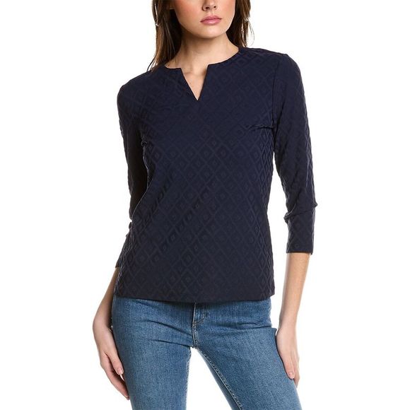 CARLY TOP  | BLUE main image 1